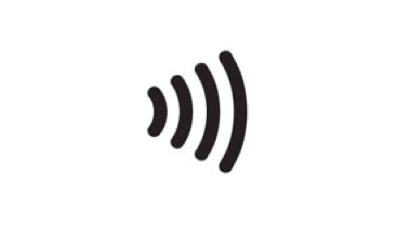 Contactless indicator logo.